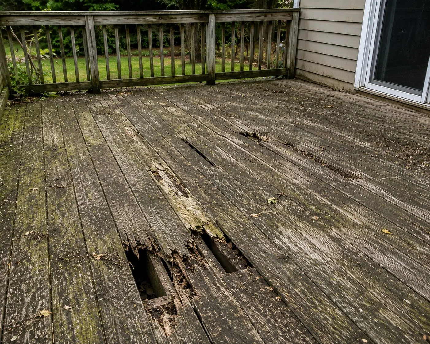 Inspect the deck honestly - Deck Restoration