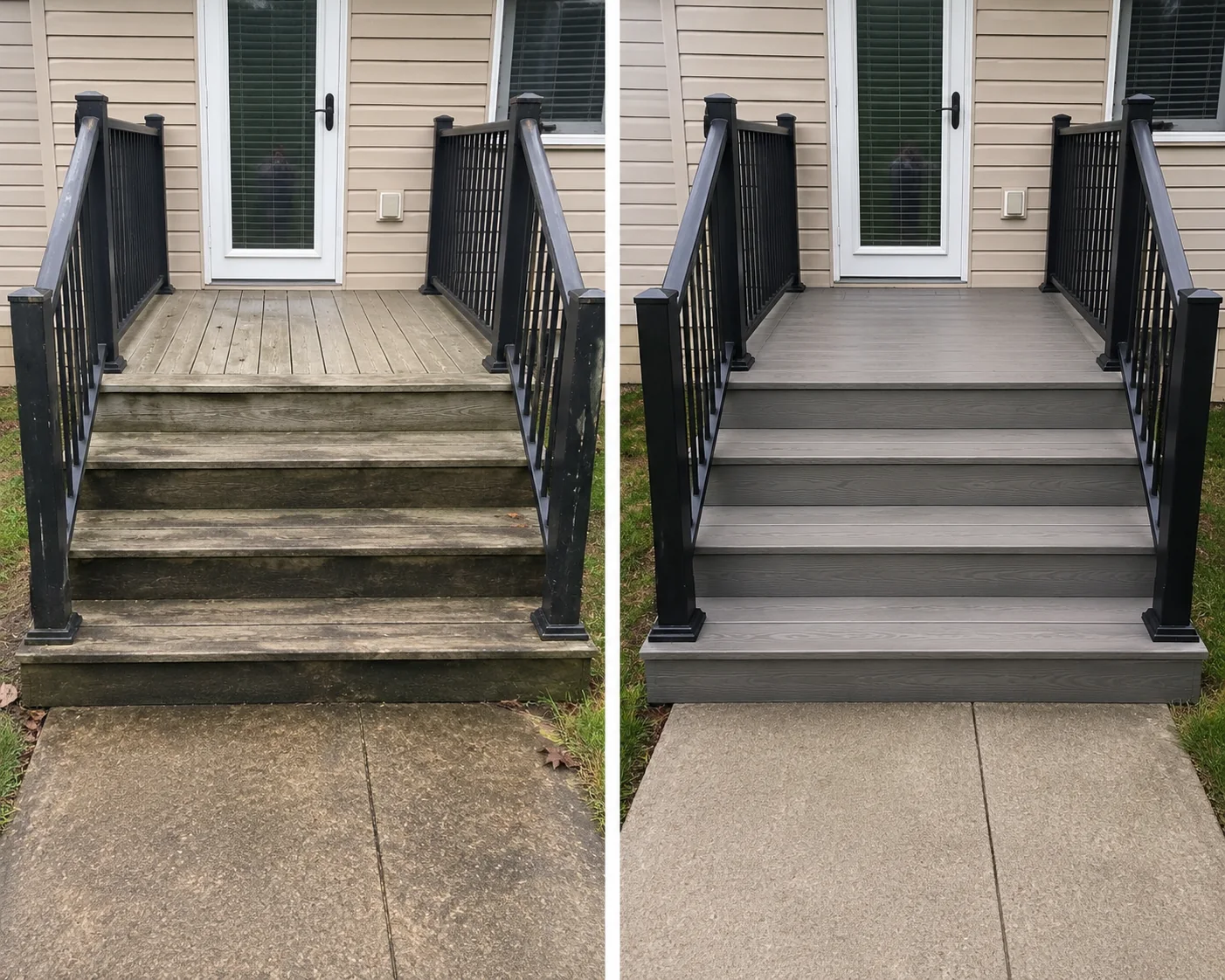 Clean and prep the surface - Deck Restoration